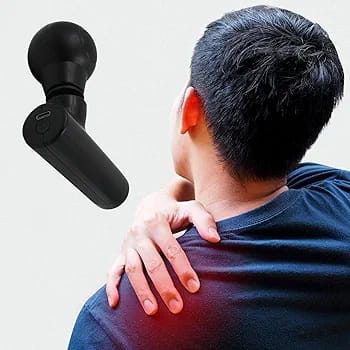 Mini Electric Massage Gun – Handheld Muscle & Neck Massager
