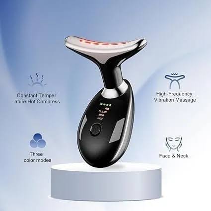 Rechargeable EMS Face Massager – 3-Mode Skin Care & Beauty Device