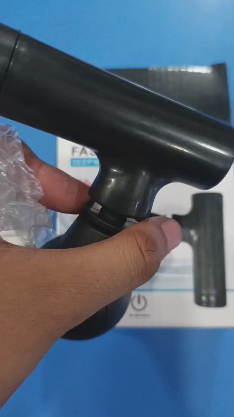 Mini Electric Massage Gun – Handheld Muscle & Neck Massager